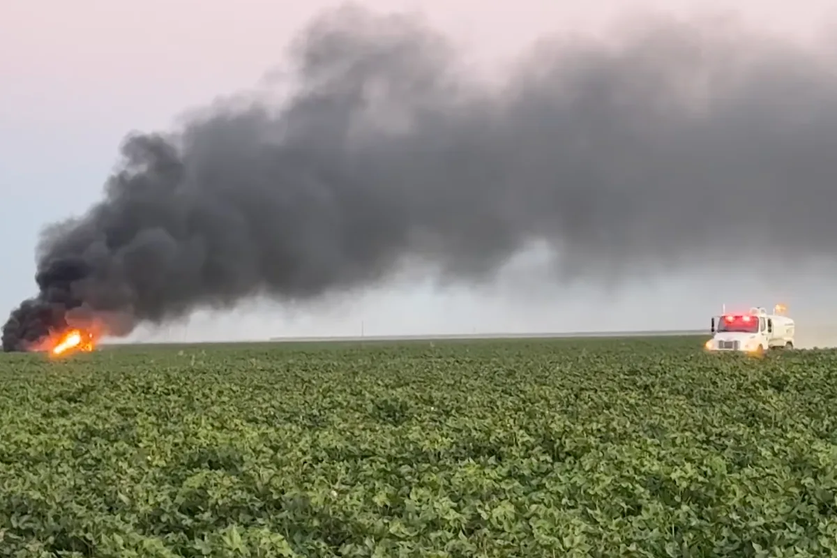 US Navy F-35C Stealth Jet Crashes in California, Pilot Ejects Safely