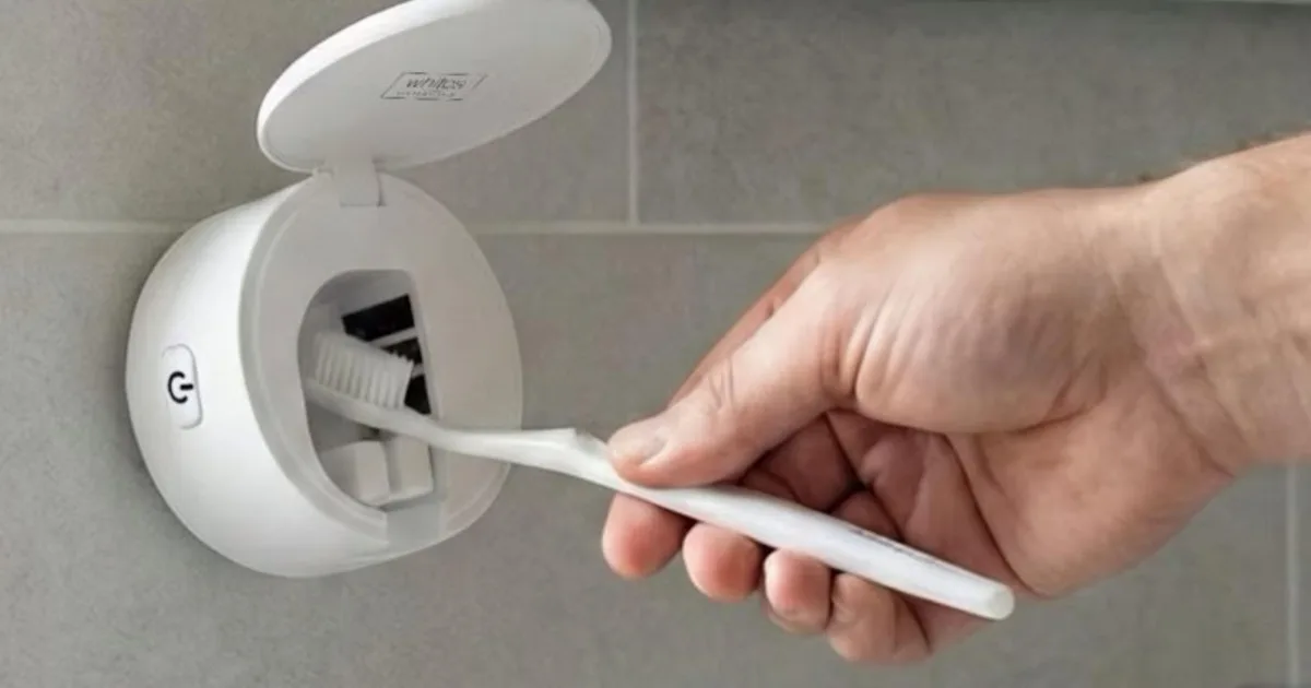 New UV Toothbrush Steriliser Claims to Kill 99.9% of Bacteria in Three Minutes for £29.99