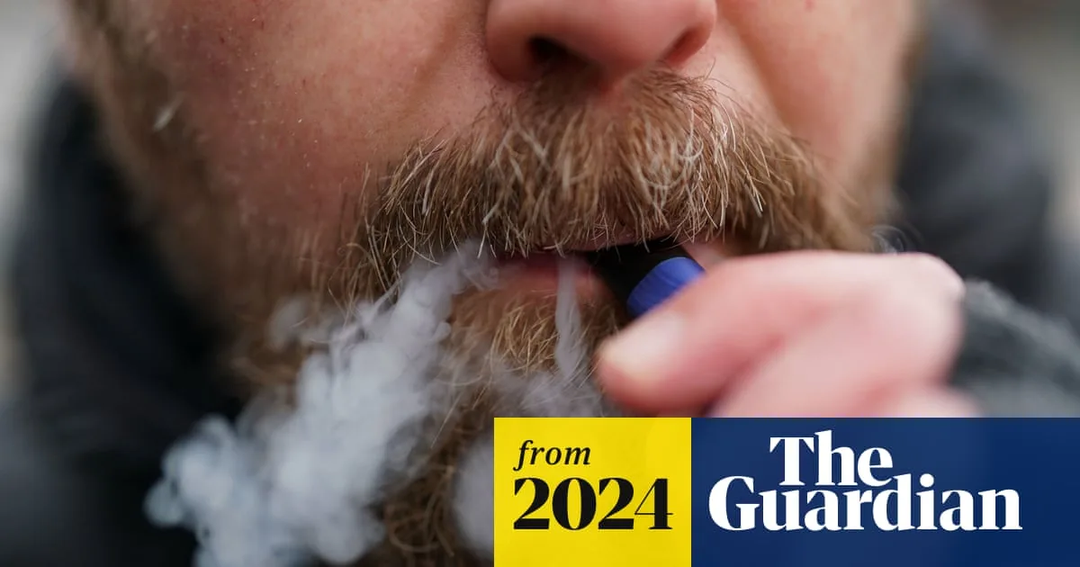 Vaping Damages Young People's Lungs as Much as Smoking, Study Finds