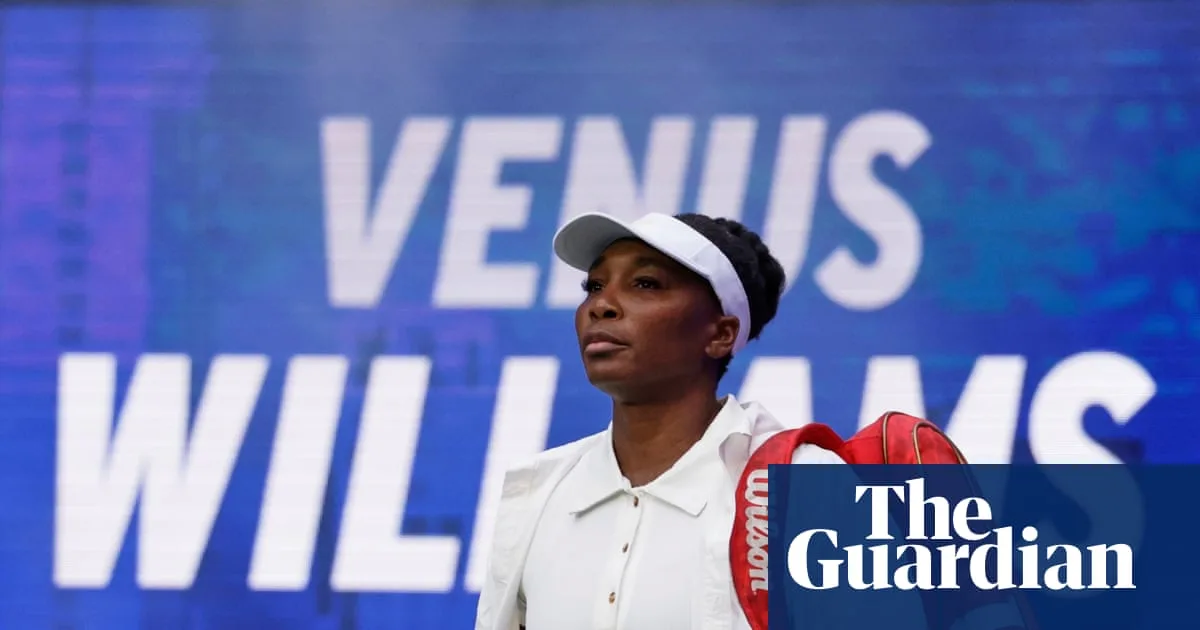 Venus Williams exits US Open in first-round defeat to Karolína Muchová