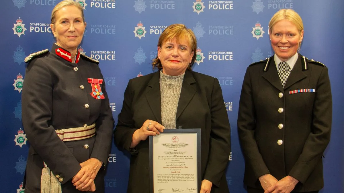 NHS Worker Awarded for Bravery After Saving Life on M6
