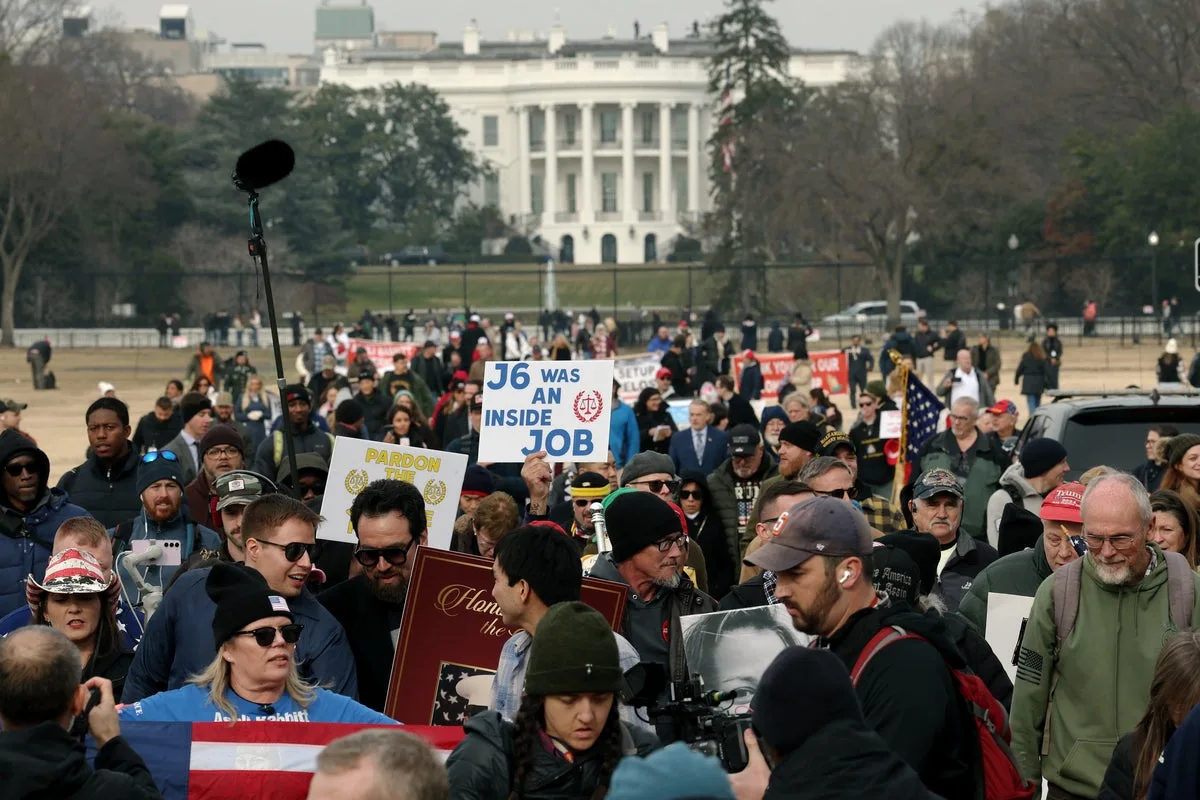 White House Website Rewrites Jan 6 History as Pardoned Rioters Return to DC