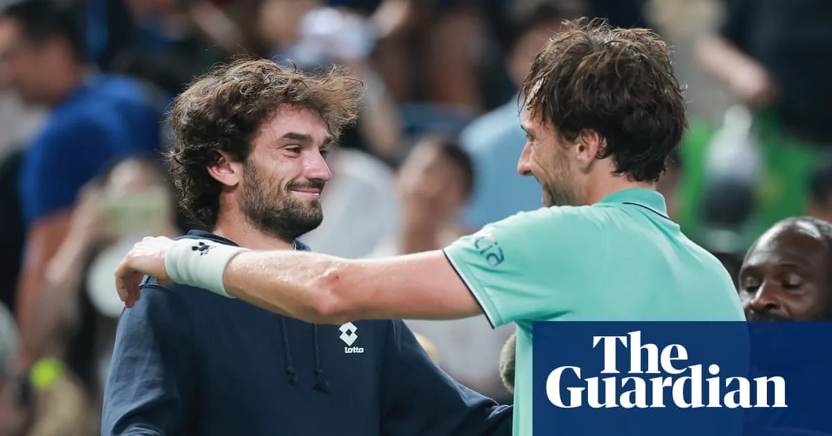 World No 204 Vacherot Stuns Djokovic to Set Up Cousin v Cousin Shanghai Final