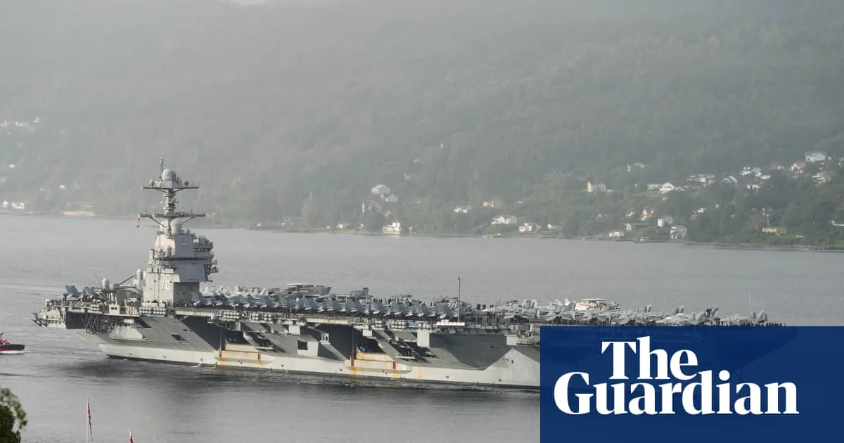World's Largest Warship Heads for Caribbean as US-Venezuela Tensions Escalate
