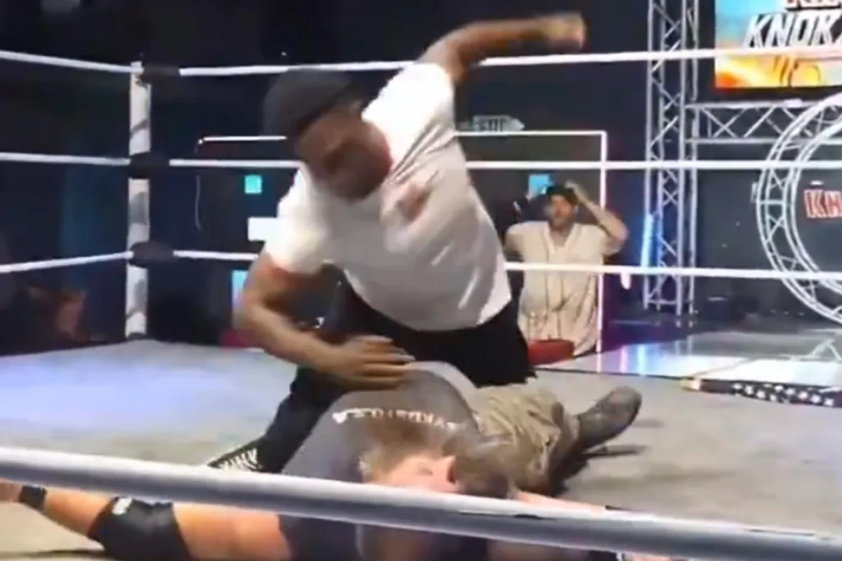 Wrestler Syko Stu Hospitalised After Brutal Ring Attack by UFC Icon's Son