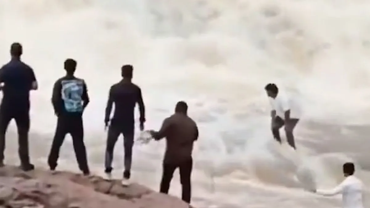 YouTuber swept to death at waterfall in drone video tragedy