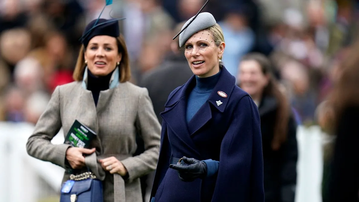 Zara Tindall's Cheltenham Coat Now Half Price at Karen Millen