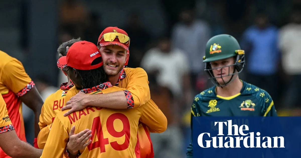 Australia's T20 World Cup Hopes in Jeopardy After Shock Loss to Zimbabwe