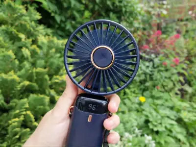 £16 Fan That Kept Wife Cool in Labour Now Beats Heatwaves