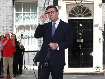 Andy Burnham's Inaugural Speech as PM Outside Downing Street