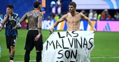 Argentine Falklands Vet Tells Brits Not to Be Angry Over World Cup Banner