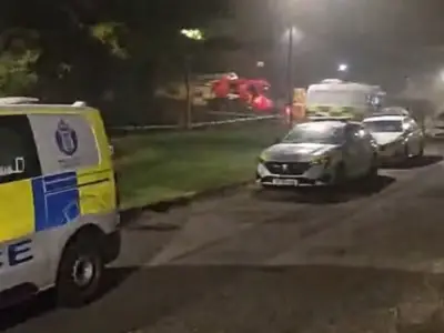 Armed Police Arrest Man After Disturbance in Livingston