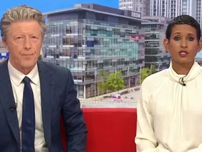 BBC Breakfast Host Naga Munchetty Jokes About Dinosaur Chaos in Studio