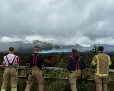 Cairngorms wildfire: worst blaze in national park history could take months to extinguish