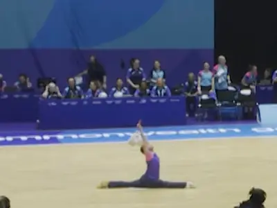 Commonwealth Games cleaner viral for dance routine
