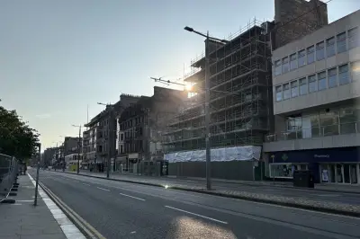 Complex work to secure Edinburgh fire-hit building continues