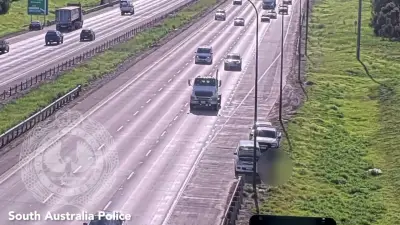 Concrete Slabs Fall from Lorry, Smash into Cars on Motorway