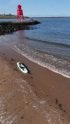 Dog owners warned: Nurdles wash up on South Shields beach after ship crash