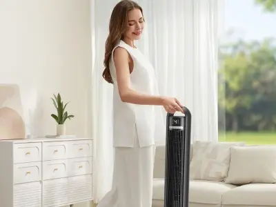 DREO Smart Tower Fan Back in Stock Amid UK Heatwave