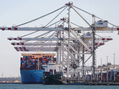 Drone Strike Hits Two Ships at Egypt's Damietta Port, Sparks Fire