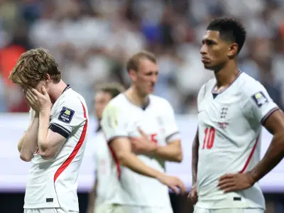 England Fan Interrupts Live Broadcast with Falklands Comment After World Cup Loss