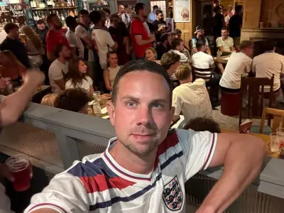 England fans sing 'Don't Take Me Home' after World Cup win over Mexico