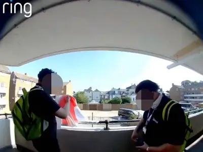 England World Cup flags removed by council workers anger residents