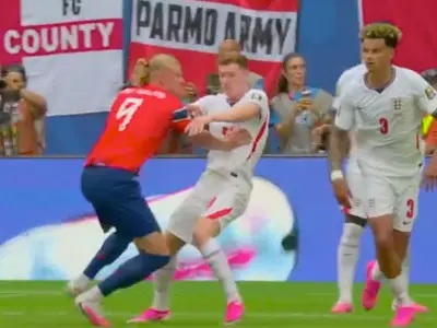 FIFA Rule Change Denies Norway Goal vs England as Haaland Foul Costs Team