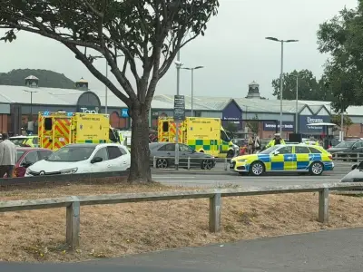 Five Hospitalised After Multi-Vehicle Crash at Llandudno McDonald's