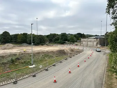 Gateshead Flyover Demolition Halfway Done, Roundabout Reopens