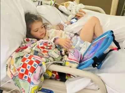 Girl, 3, asks why she was bitten by snake under Amazon package