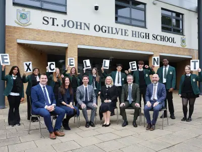Hamilton MSP Praises St John Ogilvie High's Outstanding Inspection Report