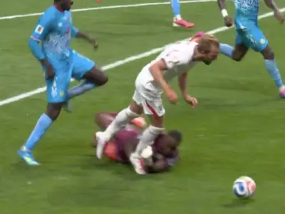 Harry Kane Furious as England Given Penalty Verdict Against DR Congo
