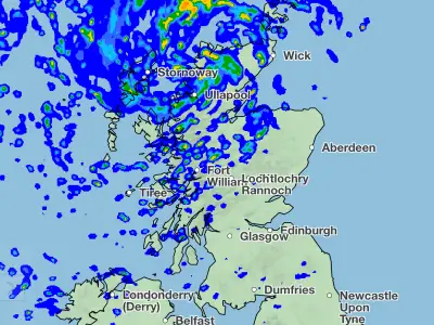 Heavy rain forecast for Scotland on Thursday as UK heatwave continues