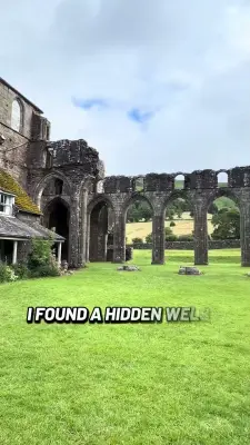 Hidden Welsh Hotel with 5 Rooms Built into 12th Century Priory Ruins