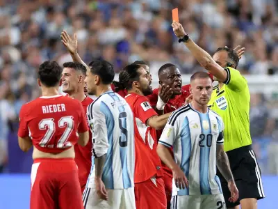 IFAB rules Argentina benefited from mistaken identity error in Embolo red card