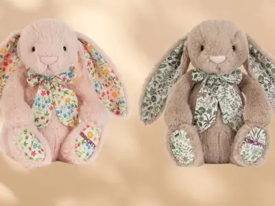 Jellycat Launches Two New Bashful Bunny Toys Exclusively at Liberty London