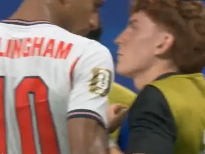 Jude Bellingham Slaps Argentina Star After England World Cup Exit