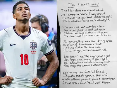 Jude Bellingham's Defiant Message to England Fans After World Cup Exit