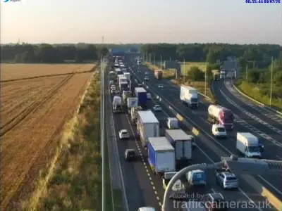 M6 Traffic: Long Delays After Three Lanes Shut for Emergency Repairs
