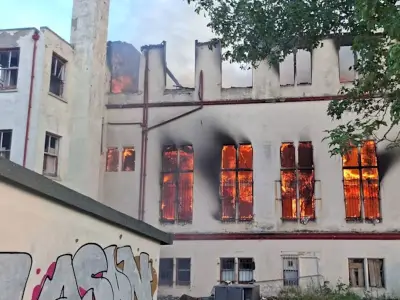 Massive Blaze at Former Convent in East Sussex: Firefighters Battle Blaze