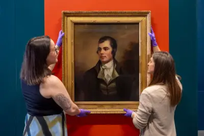 Once-lost Raeburn portrait of Robert Burns goes on display in Alloway