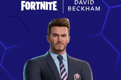 Sir David Beckham to Make Fortnite Debut as Playable Character