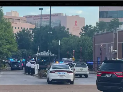 St. Jude Hospital in Memphis on Lockdown Amid Heavy Police Presence