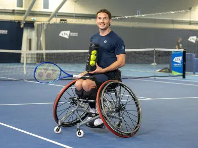 Tennis Balls Launched into Space to Mark Grass Court Season Start