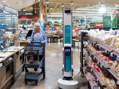 Tesco Trials 6.5ft AI Robot to Scan Shelves and Detect Stock Issues