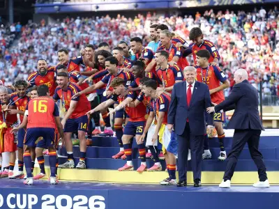 Trump Refuses to Leave World Cup Podium as Infantino Steps In