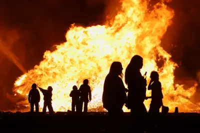 Twelfth Celebrations Begin with Bonfire Lighting in Northern Ireland
