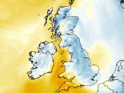 UK Heatwave to End with 6C Chill Across 27 Counties