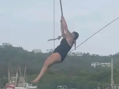 Woman suffers 'catastrophic' genital injury in rope swing accident on cruise